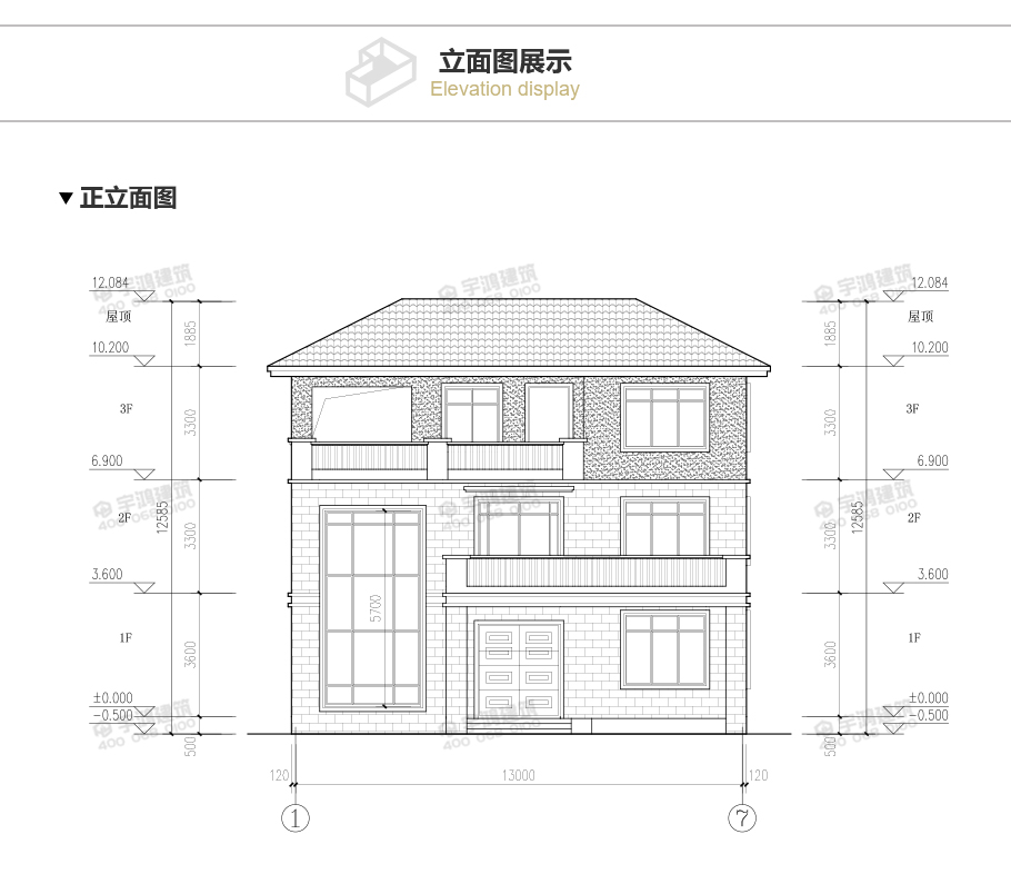 150平漂亮新中式農(nóng)村別墅設(shè)計圖紙