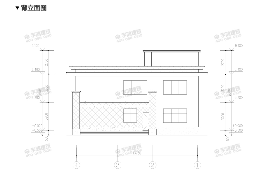 175平現(xiàn)代新農(nóng)村復(fù)式小別墅設(shè)計圖